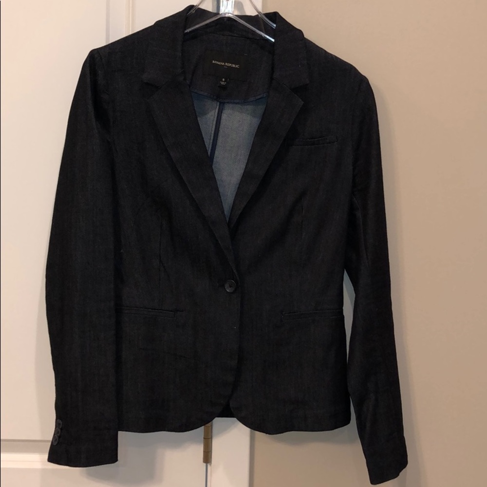 Banana Republic denim blazer